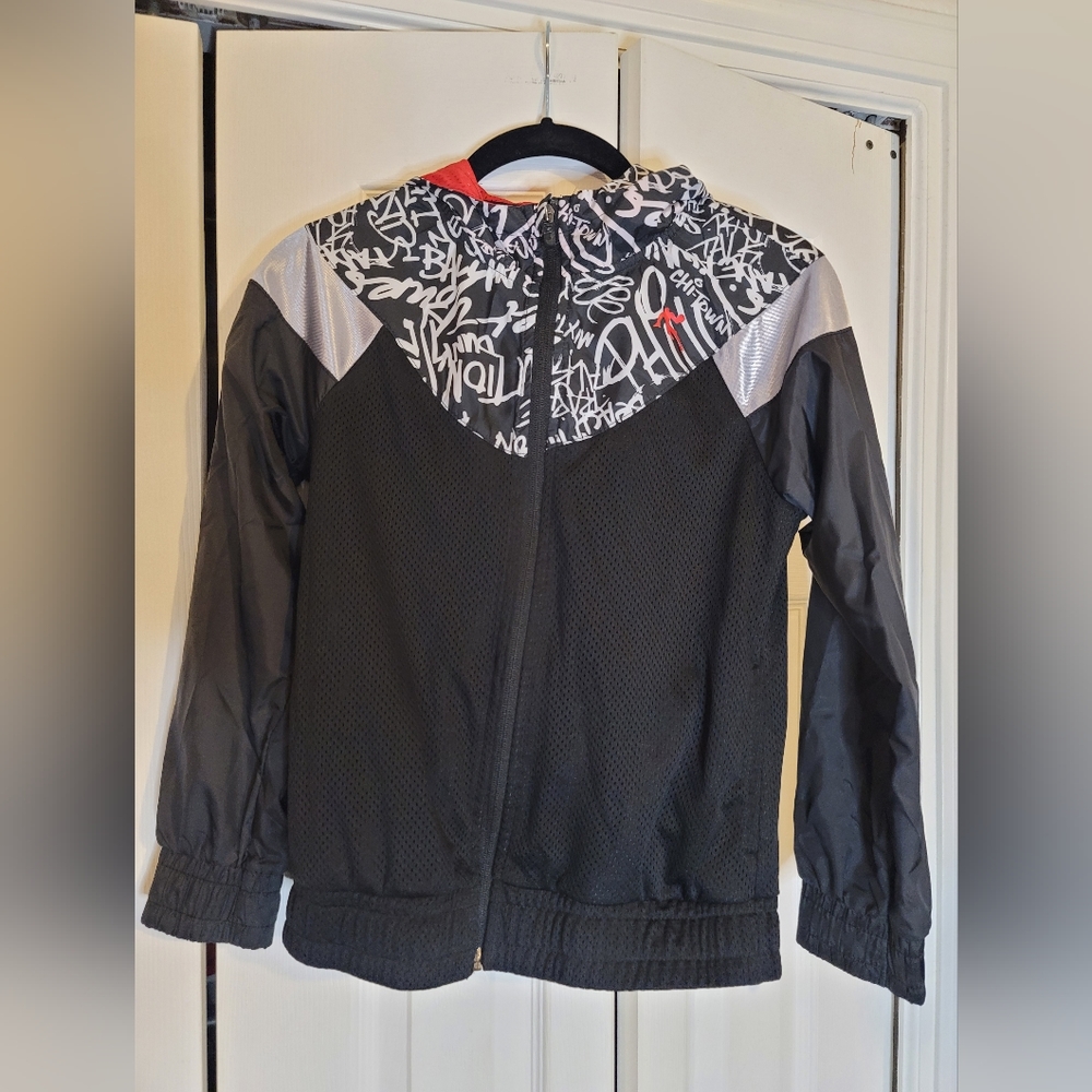 And1 lightweight zip-up jacket boys girls kids size Medium (8)